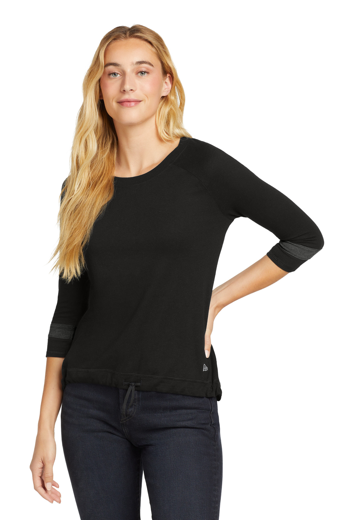 New Era  ®  Women's Tri-Blend 3/4-Sleeve Tee LNEA136