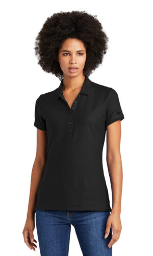 DISCONTINUED  New Era  ®  Ladies Venue Home Plate Polo. LNEA300