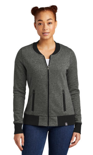 New Era ®  Women's French Terry Baseball Full-Zip. LNEA503