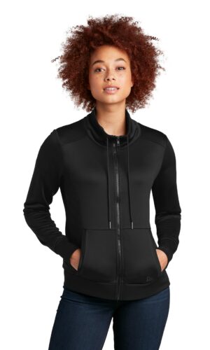 New Era ®  Women's Performance Terry Full-Zip Cowl LNEA530