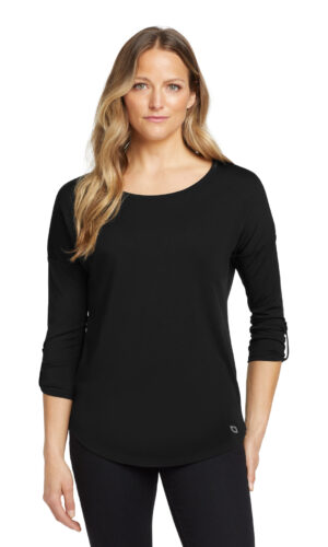 OGIO  ®  Women's Gravitate Scoop 3/4-Sleeve . LOG141