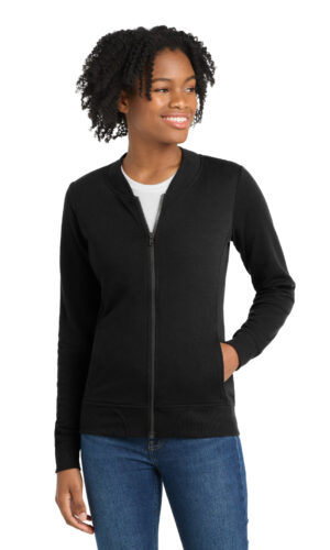Sport-Tek  ®  Women's Lightweight French Terry Bomber LST274