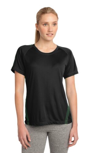 DISCONTINUED  Sport-Tek ®  Ladies Colorblock PosiCharge ®  Competitor Tee. LST351