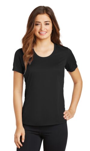 Sport-Tek ®  Ladies PosiCharge ®  Elevate Scoop Neck Tee. LST380