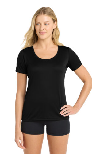 DISCONTINUED  Sport-Tek  ®  Women's Posi-UV ®  Pro Scoop Neck Tee. LST420