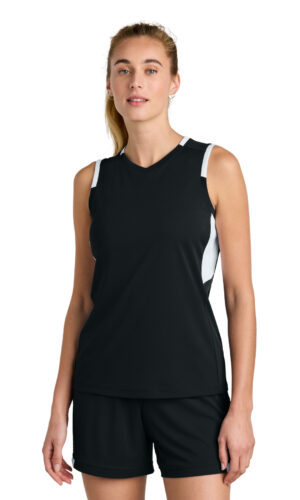Sport-Tek ®  Women's Club Sleeveless V-Neck LST441