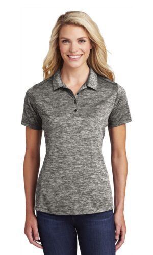 Sport-Tek  ®  Women's PosiCharge  ®  Electric Heather Polo. LST590