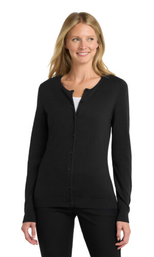 DISCONTINUED  Port Authority ®  Women's Cardigan Sweater. LSW287