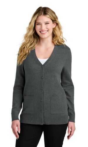 Port Authority ®  Women's Easy Care Button-Up Cardigan Sweater LSW4150