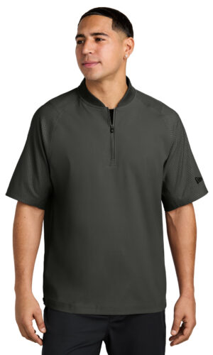 New Era  ®  Cage Short Sleeve 1/4-Zip Jacket. NEA600