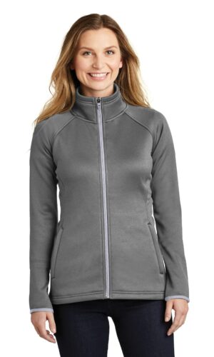 DISCONTINUED  The North Face  ®  Ladies Canyon Flats Stretch Fleece Jacket. NF0A3LHA