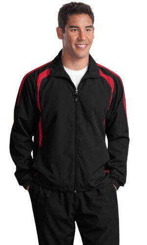DISCONTINUED  Sport-Tek ®  Tall Colorblock Raglan Jacket. TJST60