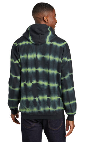 Port & Co   Allover Stripe Tie-Dye Fleece PC143