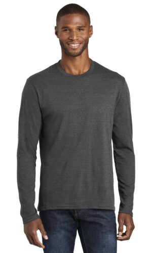 Port & Co   Long Sleeve Fan Favorite    Blend Tee. PC455LS