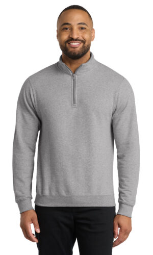 Port & Co   Core Fleece 1/4-Zip Pullover Sweatshirt PC78Q