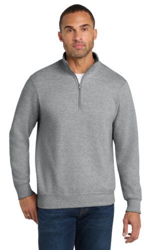 Port & Co   Fan Favorite Fleece 1/4-Zip Pullover Sweatshirt. PC850Q
