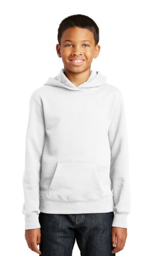 Port & Co   Youth Fan Favorite Fleece Pullover Hooded Sweatshirt. PC850YH