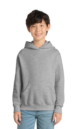 Port & Co   Youth Core Fleece Pullover Hooded Sweatshirt.  PC90YH