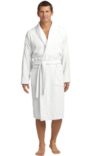 Port Authority ®  Checkered Terry Shawl Collar Robe. R103
