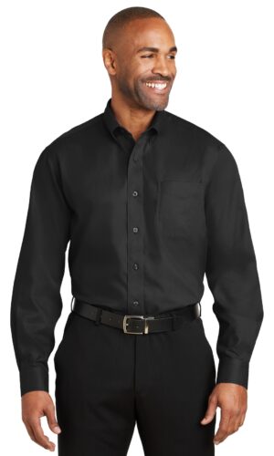 Red House ®  -  Dobby Non-Iron Button-Down Shirt. RH60