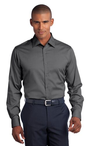 DISCONTINUED  Red House ®  - Slim Fit Non-Iron Pinpoint Oxford Shirt. RH62