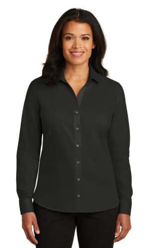 Red House ®  Ladies Non-Iron Twill Shirt. RH79