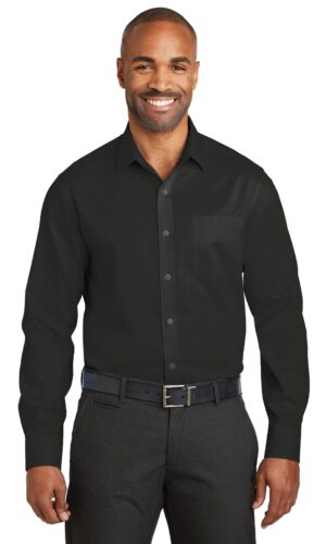 DISCONTINUED  Red House ®  Slim Fit Non-Iron Twill Shirt. RH80