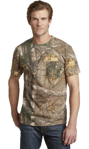 Russell Outdoors ™  - Realtree ®  Explorer 100% Cotton T-Shirt with Pocket. S021R