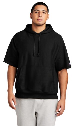 Champion  ®   Reverse Weave  ®   Short Sleeve Hooded Sweatshirt S101SS