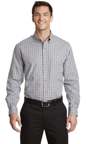 Port Authority ®  Long Sleeve Gingham Easy Care Shirt. S654