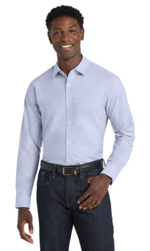 DISCONTINUED  Port Authority  ®  Slim Fit SuperPro    Oxford Shirt. S661