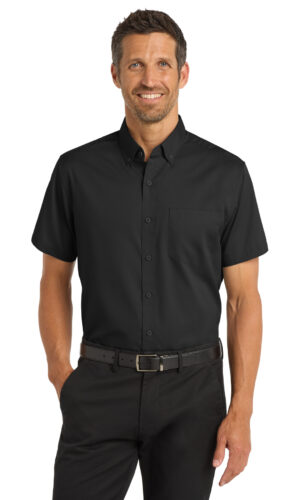 Port Authority ®  Short Sleeve SuperPro   Twill Shirt. S664