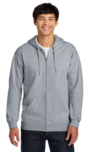 Gildan Softstyle ®  Midweight Fleece Full-Zip Hooded Sweatshirt SF600