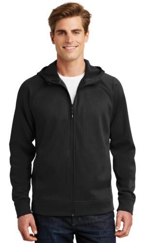 DISCONTINUED  Sport-Tek ®  Rival Tech Fleece Full-Zip Hooded Jacket. ST295