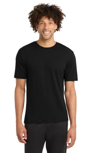 Sport-Tek  ®  PosiCharge  ®  Tri-Blend Wicking Draft Tee. ST410