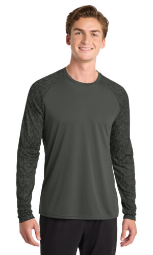 Sport-Tek  ®  Long Sleeve Digi Camo Tee. ST460LS