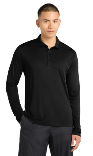 Sport-Tek  ®   Posi-UV ®   Pro Long Sleeve Polo. ST520LS