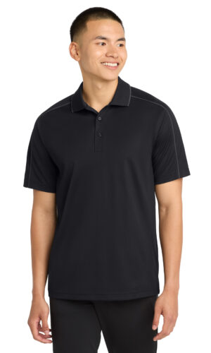 Sport-Tek ®  Micropique Sport-Wick ®  Piped Polo. ST653