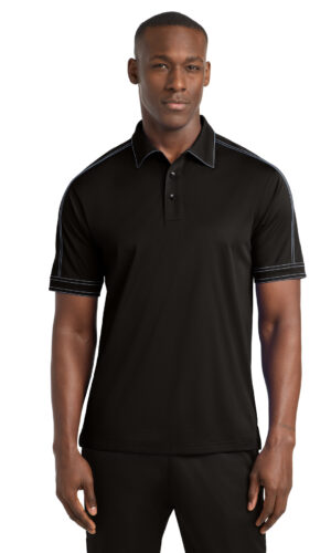 DISCONTINUED  Sport-Tek ®  Contrast Stitch Micropique Sport-Wick ®  Polo. ST659
