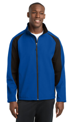 DISCONTINUED  Sport-Tek ®  Colorblock Soft Shell Jacket. ST970