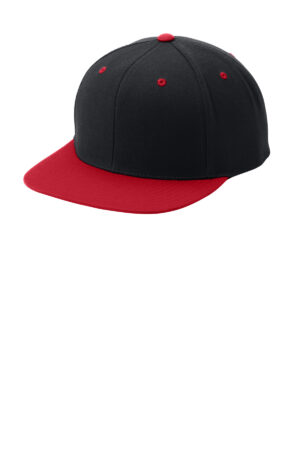 STC19_BlackTrueRed_Hat_Left