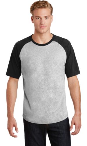 Sport-Tek ®  Short Sleeve Colorblock Raglan Jersey. T201