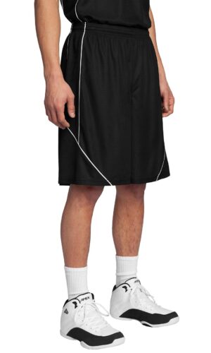 DISCONTINUED  Sport-Tek ®  PosiCharge ®  Mesh Reversible Spliced Short. T565