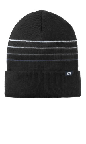 TravisMathew Striped Cuffed Beanie TM1MY393