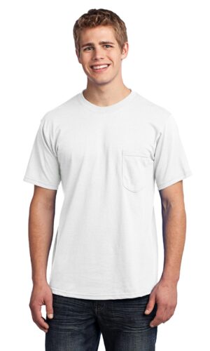 DISCONTINUED  Port & Company ®  - All-American Pocket Tee. USA100P