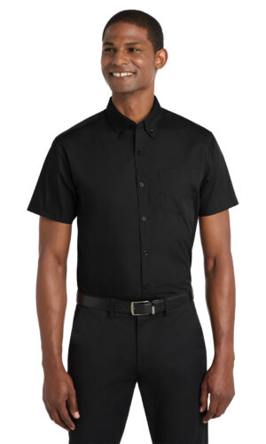 Port Authority ®  Short Sleeve Carefree Poplin Shirt. W101