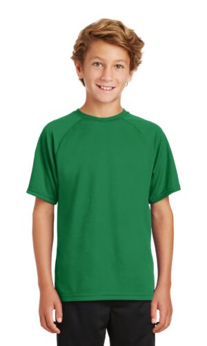DISCONTINUED  Sport-Tek ®  Youth Dry Zone ®  Raglan T-Shirt.  Y473