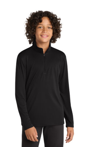 Sport-Tek  ®  Youth PosiCharge  ®  Competitor    1/4-Zip Pullover. YST357