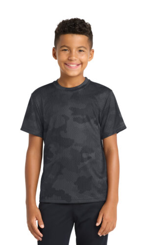Sport-Tek ®  Youth CamoHex Tee. YST370