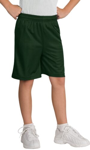 DISCONTINUED  Sport-Tek ®  Youth Mesh Short.  YT510